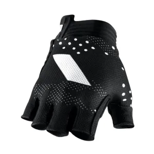 100% Exceeda Short Finger Gloves - Black