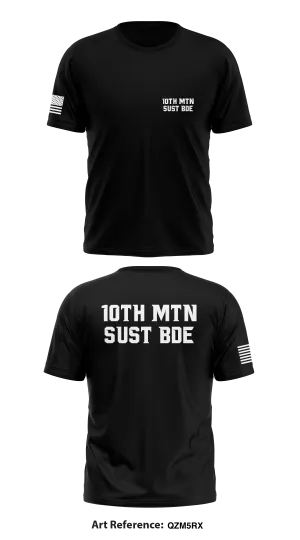 10th MTN SUST BDE Store 1 Core Men's SS Performance Tee - QzM5rx