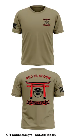 1st PLT, Apache Troop, 1-33 CAV Store 1 Core Men's SS Performance Tee - XNa8ym