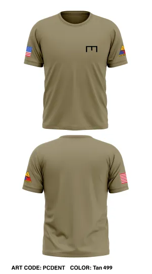 2PLT, A co, 2BEB, 3/1AD Store 1 Core Men's SS Performance Tee - PCDENT
