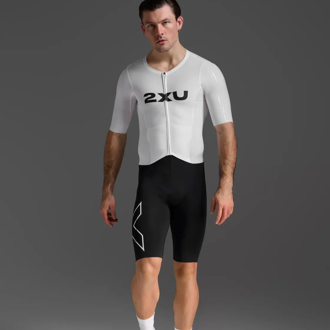 2XU Men's Light Speed React Sleeved Trisuit