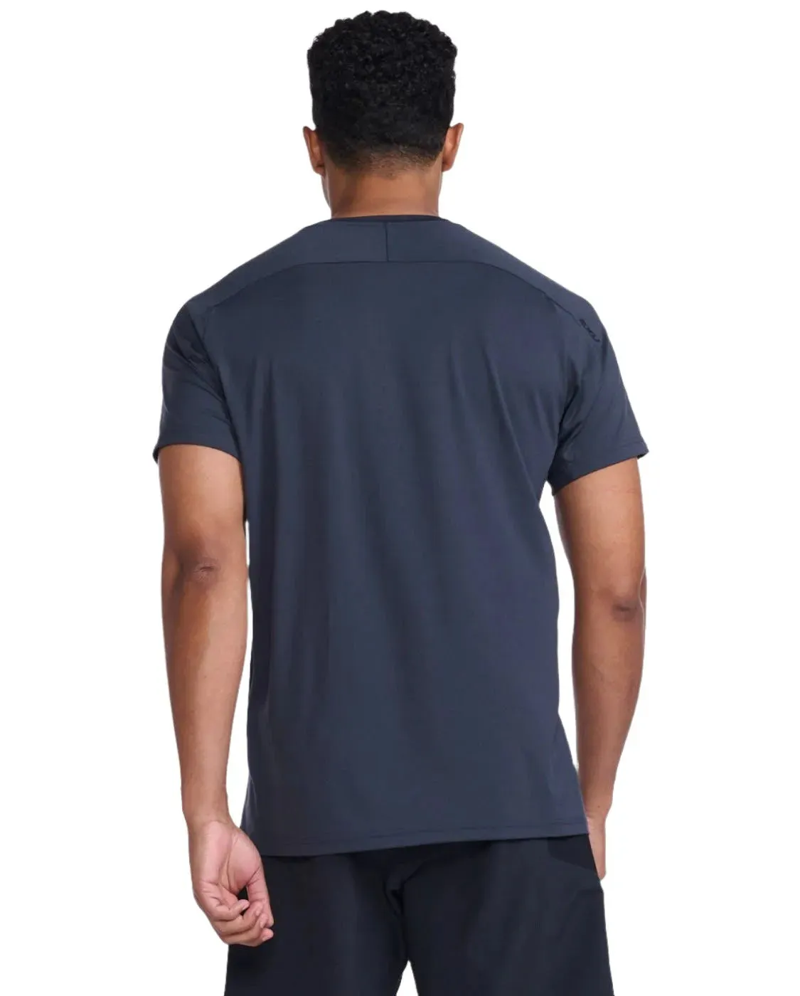 2XU Motion Tee India Men's Running T-Shirt (Ink/Black)