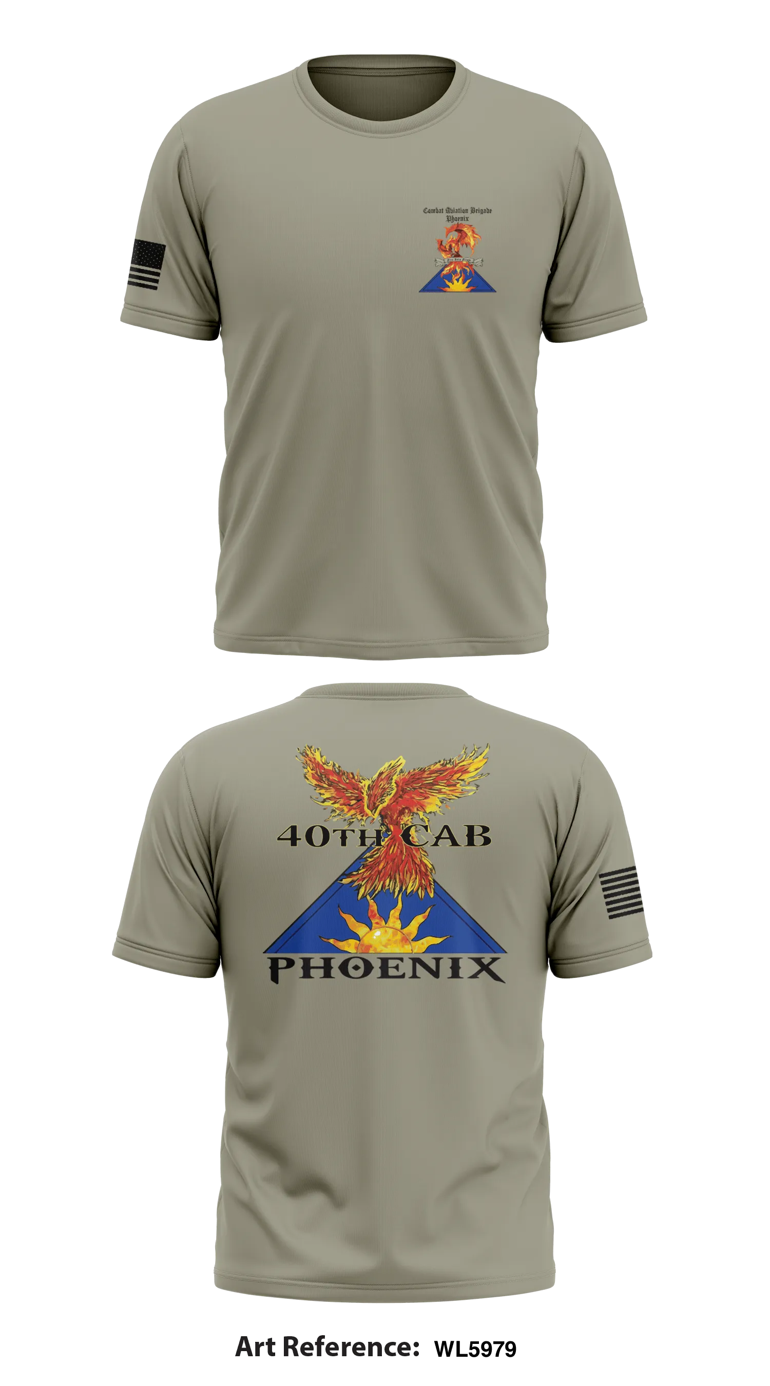 40th Combat Aviation Brigade Store 1 Core Men's SS Performance Tee - wL5979