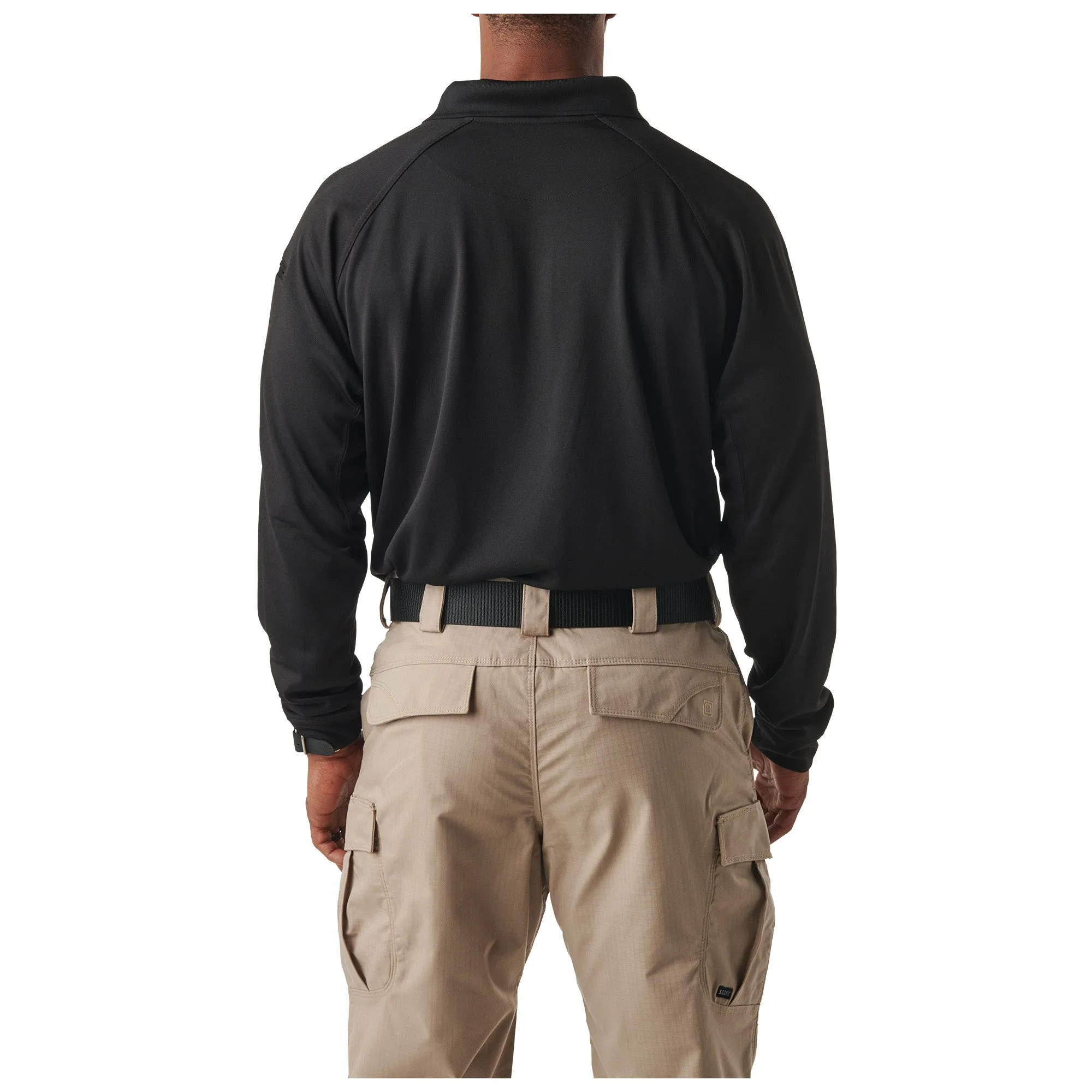 5.11 Tactical Performance Long Sleeve Polo Black