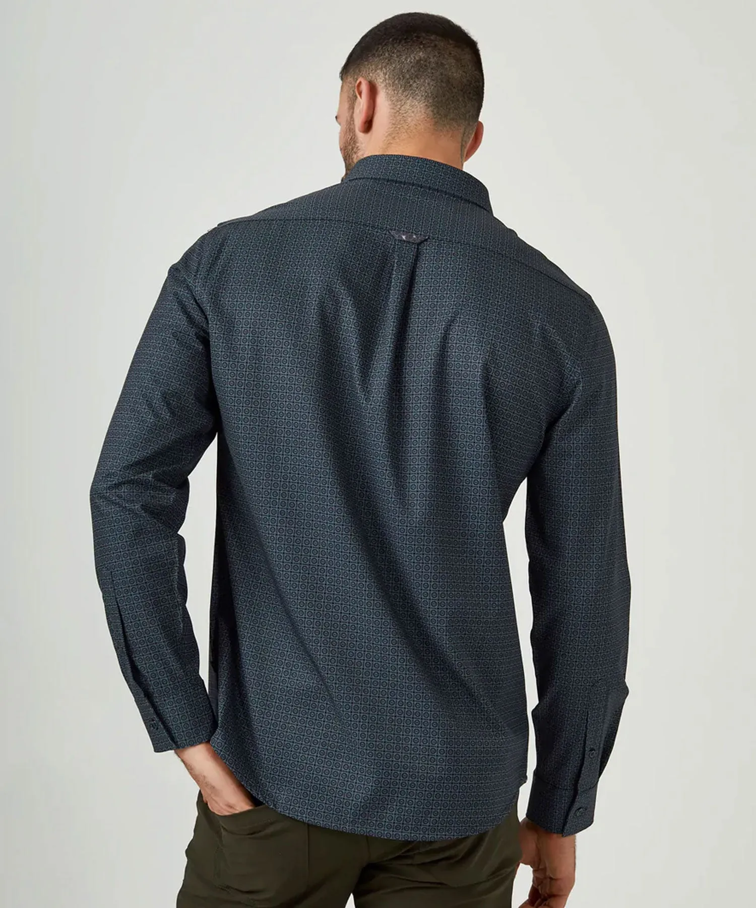 7 Diamonds Pacos Long Sleeve Shirt - Black
