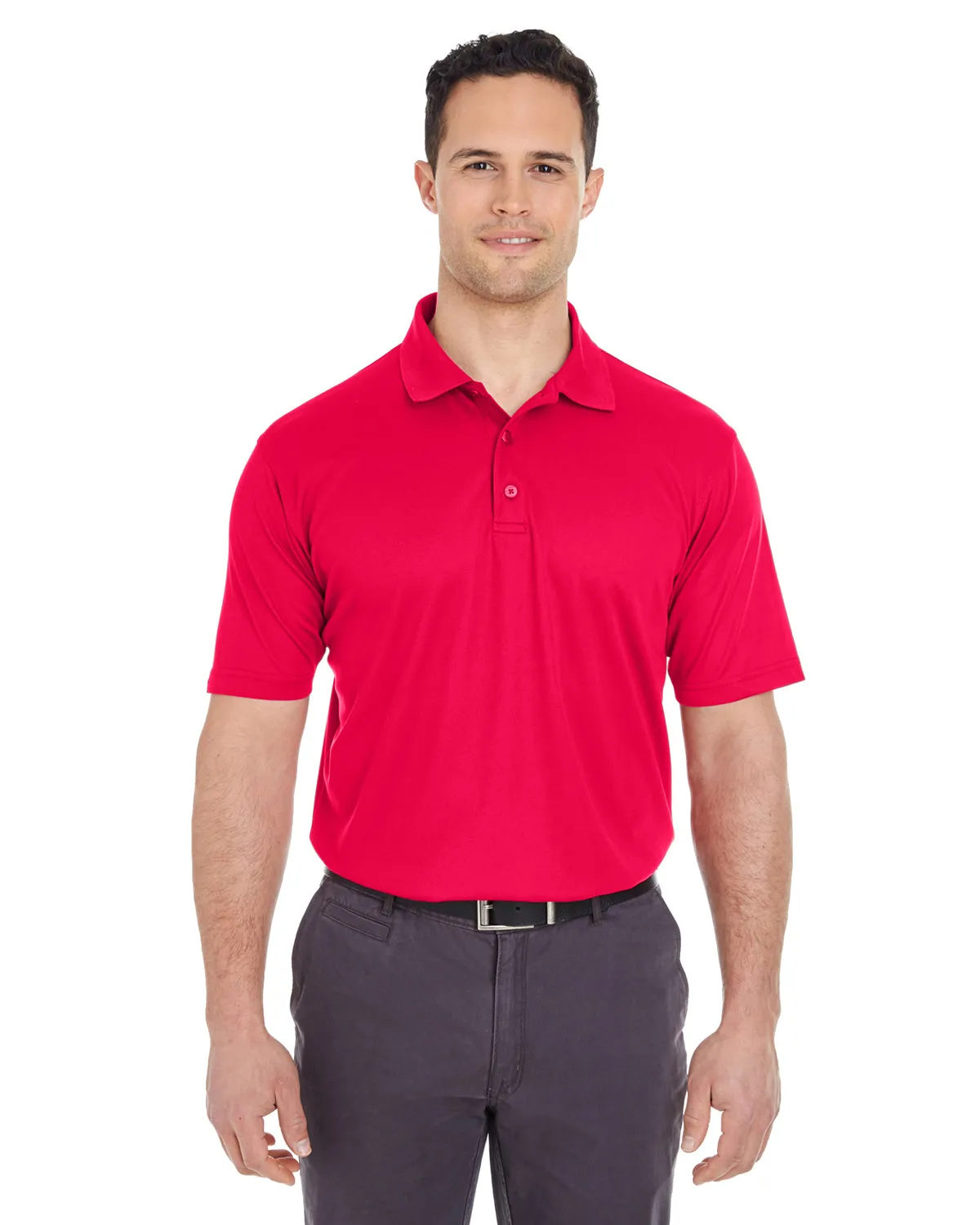 8210T UltraClub Men's Tall Cool & Dry Mesh Piqué Polo