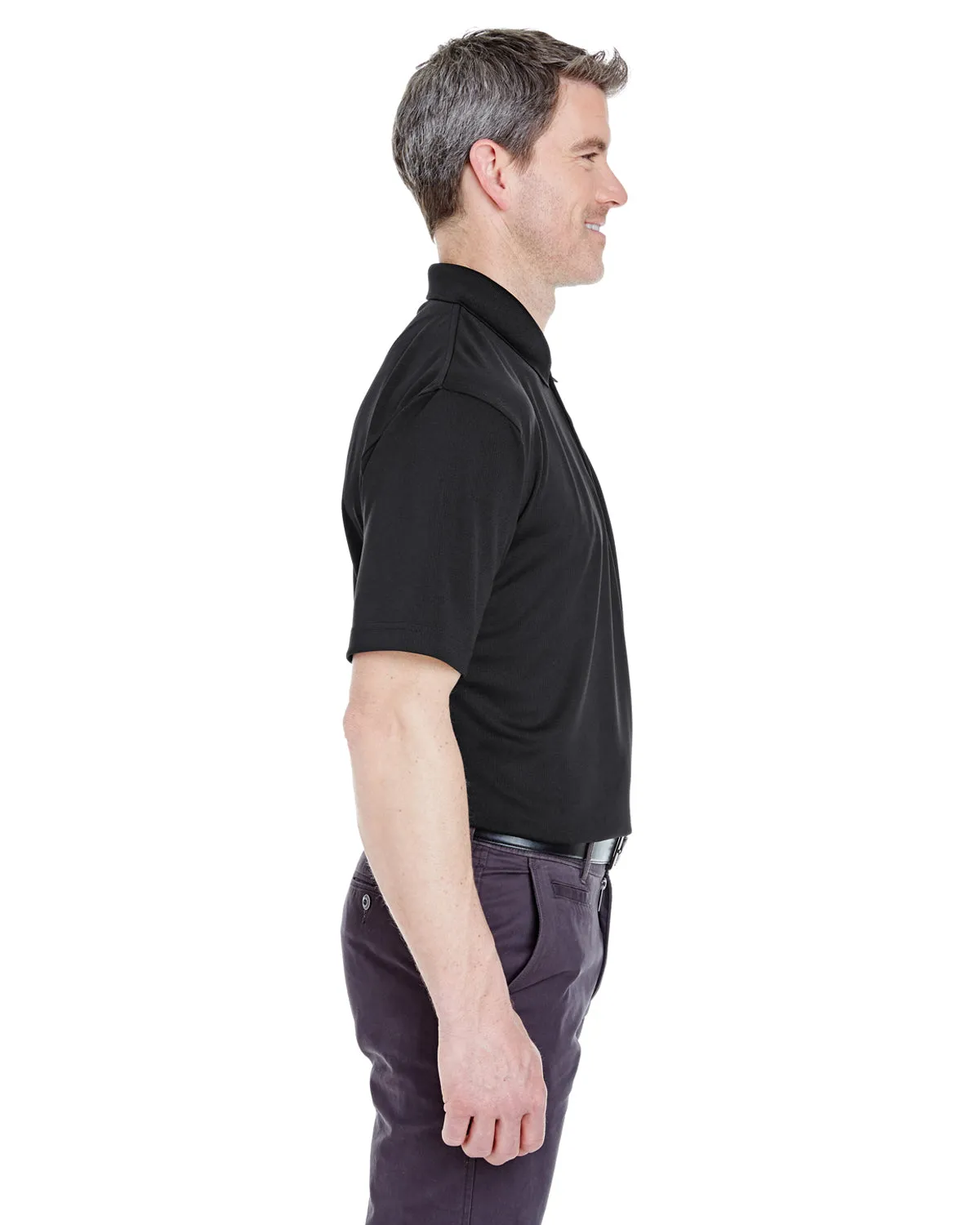 8445Prime UltraClub Men's Cool & Dry Stain-Release Performance Polo