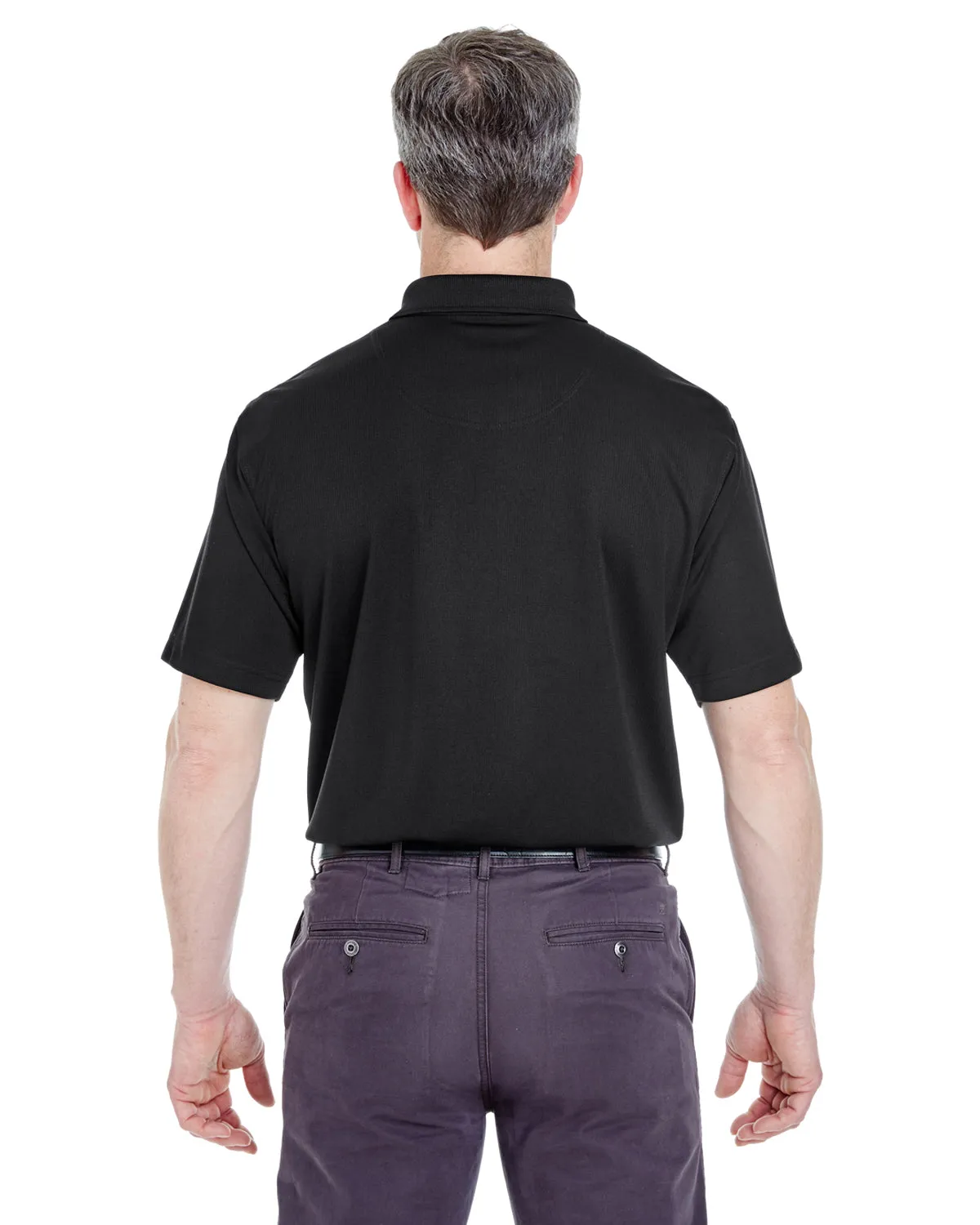 8445Prime UltraClub Men's Cool & Dry Stain-Release Performance Polo