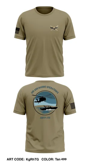 Air & Marine Operations  Store 1 Core Men's SS Performance Tee - KgRhTG
