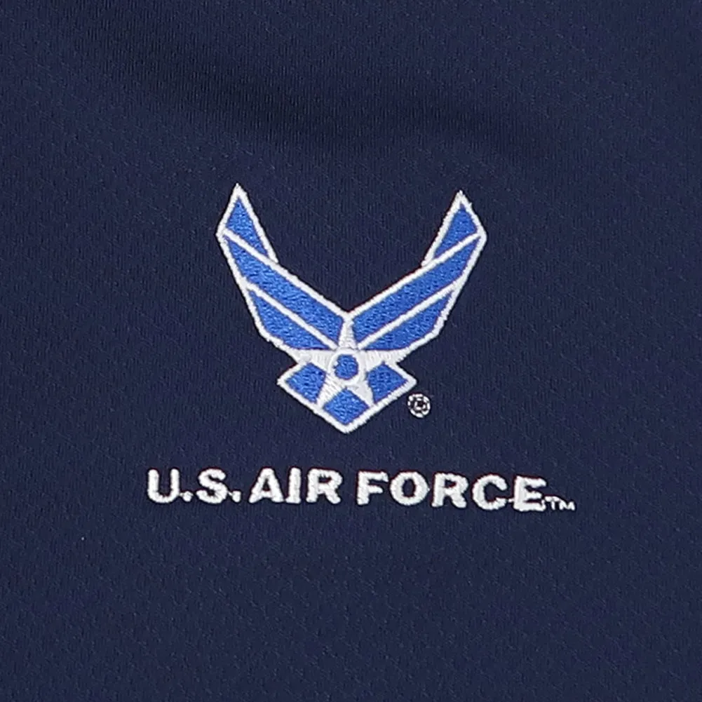 Air Force Under Armour Wings Performance Polo (Navy)