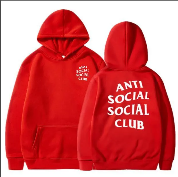 Anti social Men's Hoodie