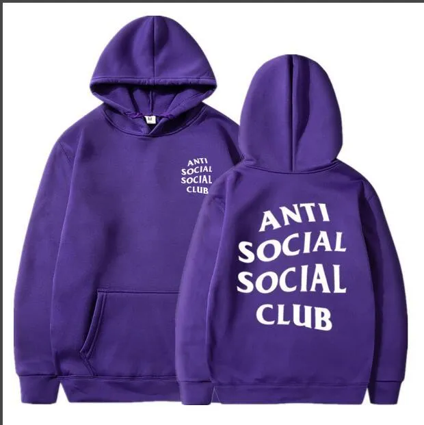 Anti social Men's Hoodie