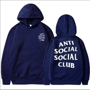 Anti social Men's Hoodie