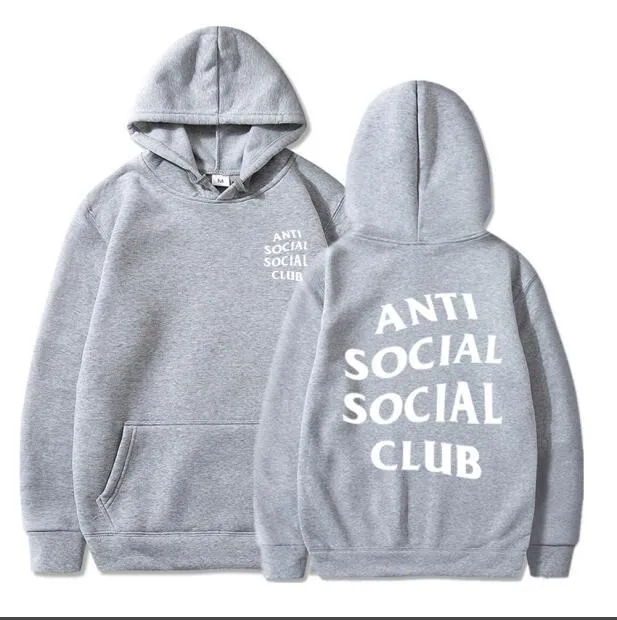 Anti social Men's Hoodie
