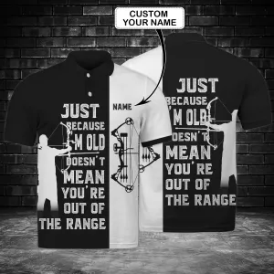 Archery - Personalized Name 3D Polo Shirt - Nsd99 121