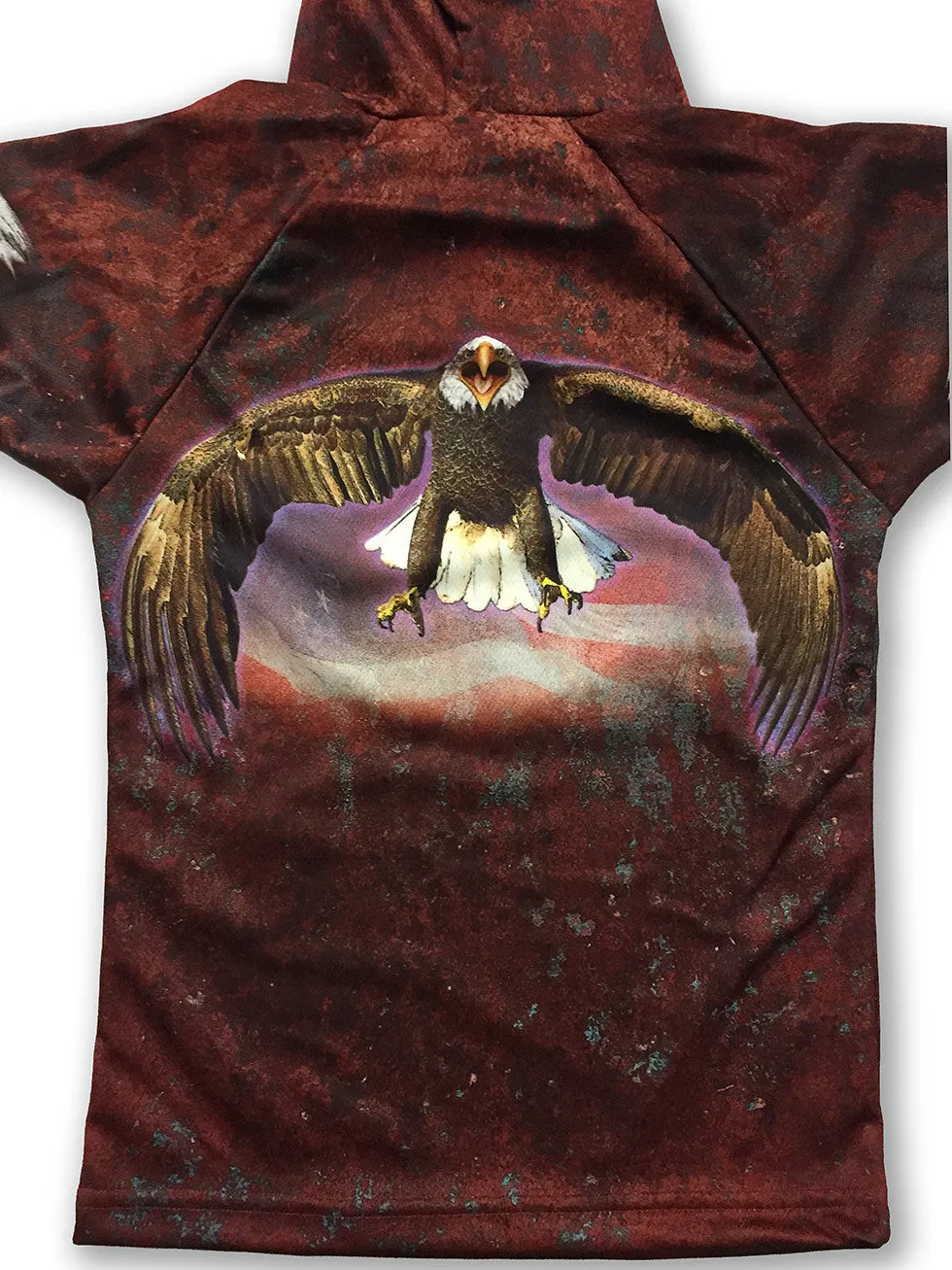 BALD EAGLE SPIRIT Hoodie Sport Shirt by MOUTHMAN®