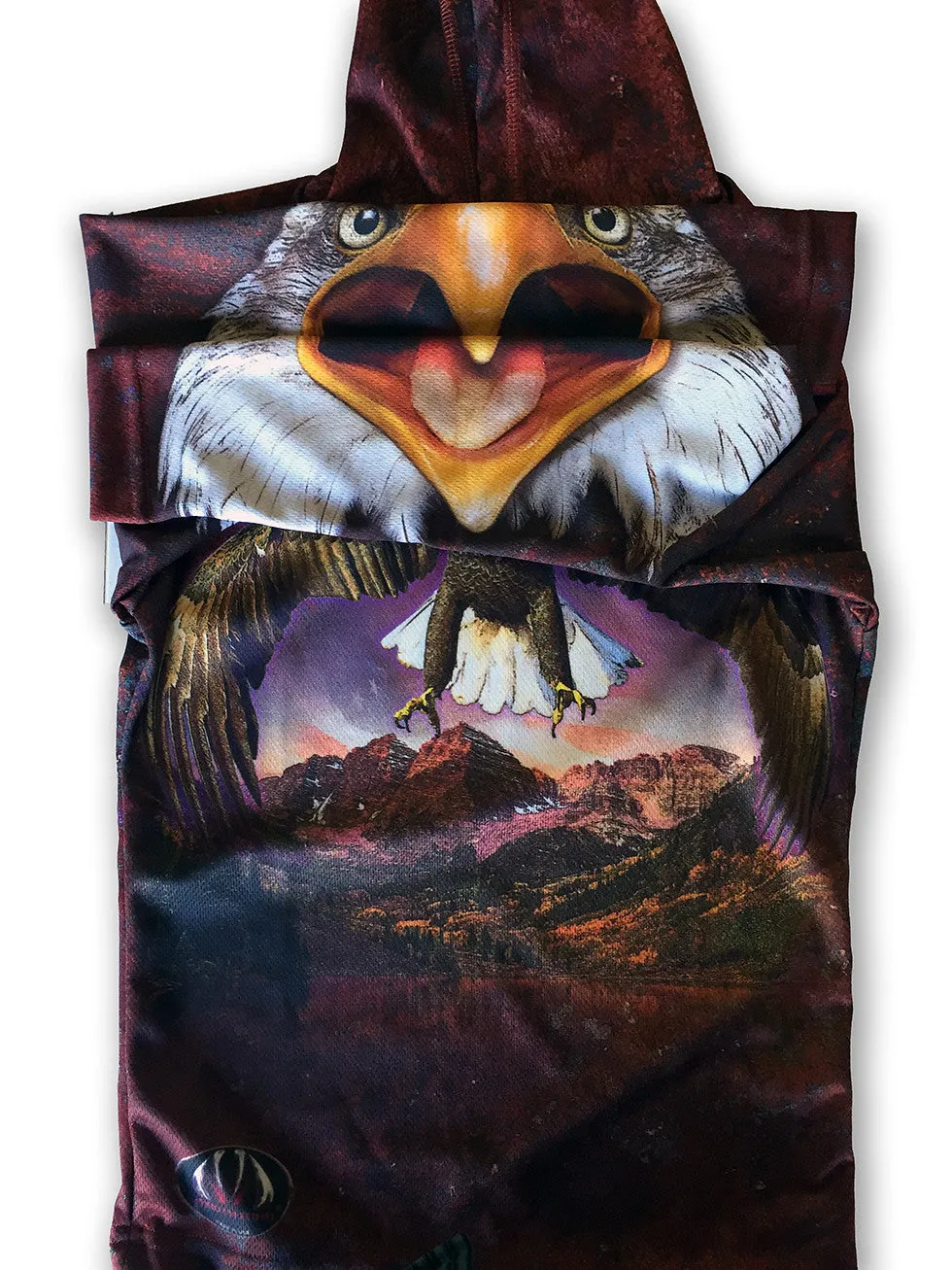 BALD EAGLE SPIRIT Hoodie Sport Shirt by MOUTHMAN®