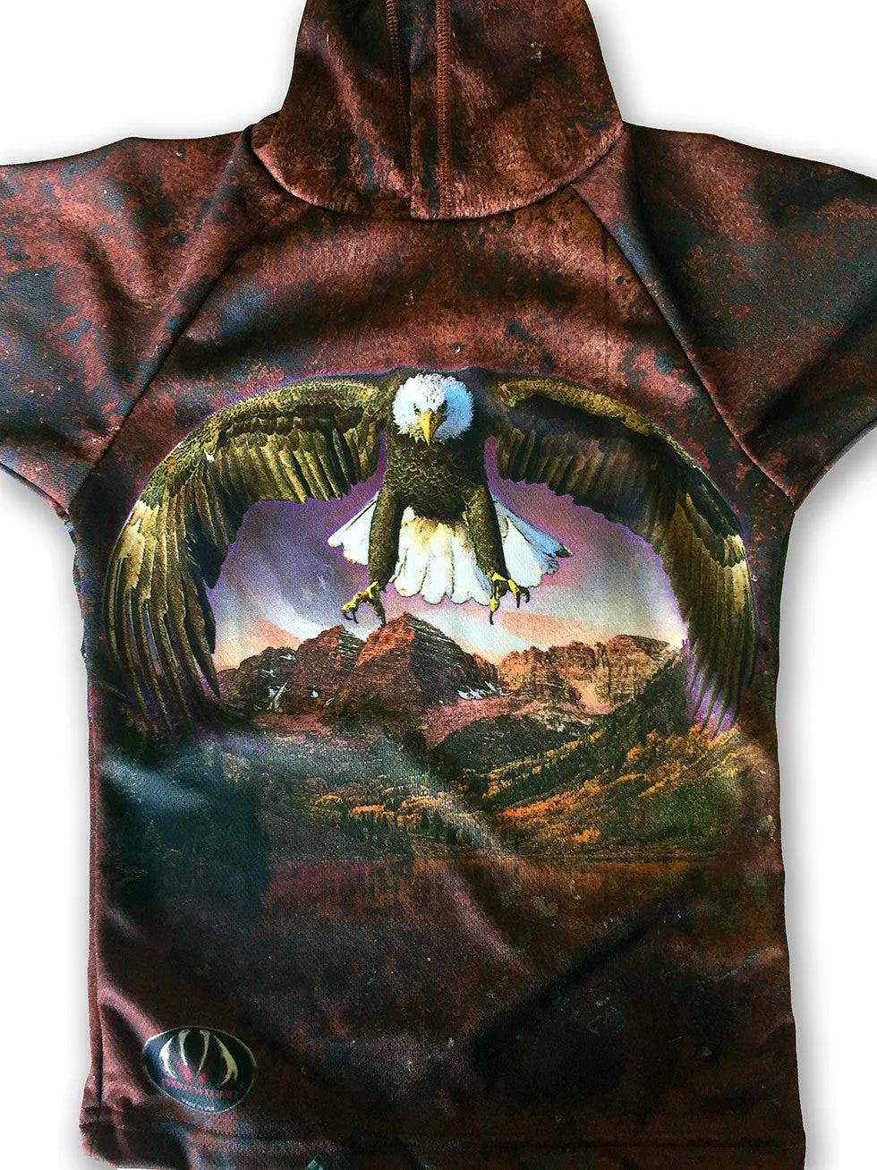 BALD EAGLE SPIRIT Hoodie Sport Shirt by MOUTHMAN®