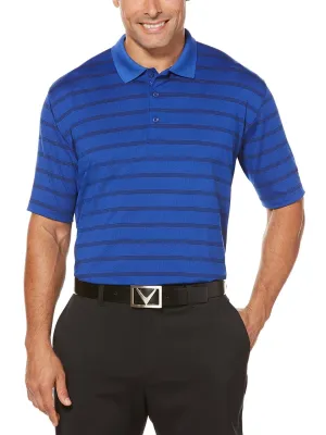 Big & Tall Performance Stripe Polo