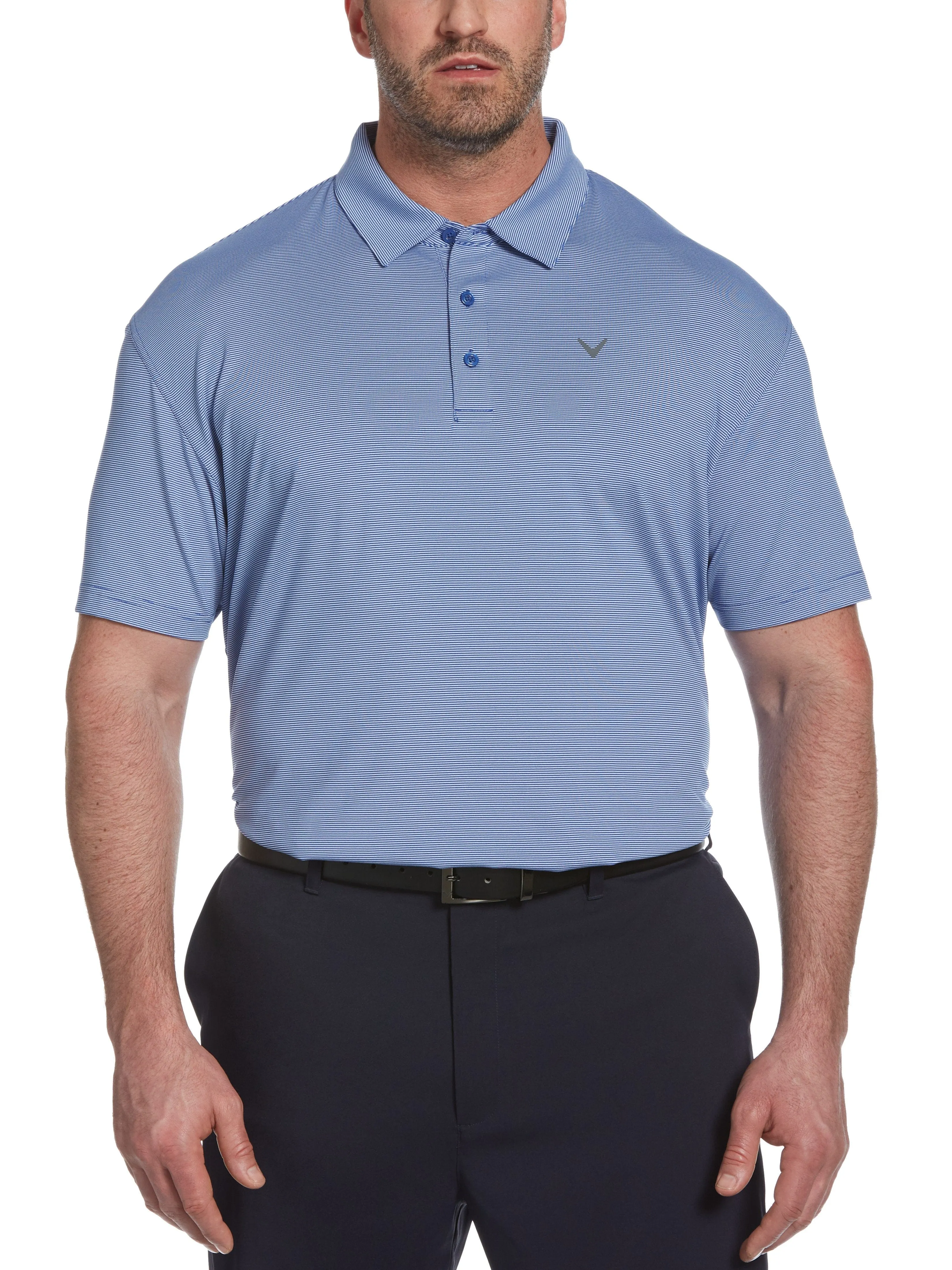 Big & Tall Pro Spin Fine Line Golf Polo