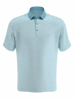 Big & Tall Refined 3-Color Stripe Polo