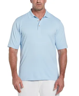 Big & Tall Solid Textured Polo