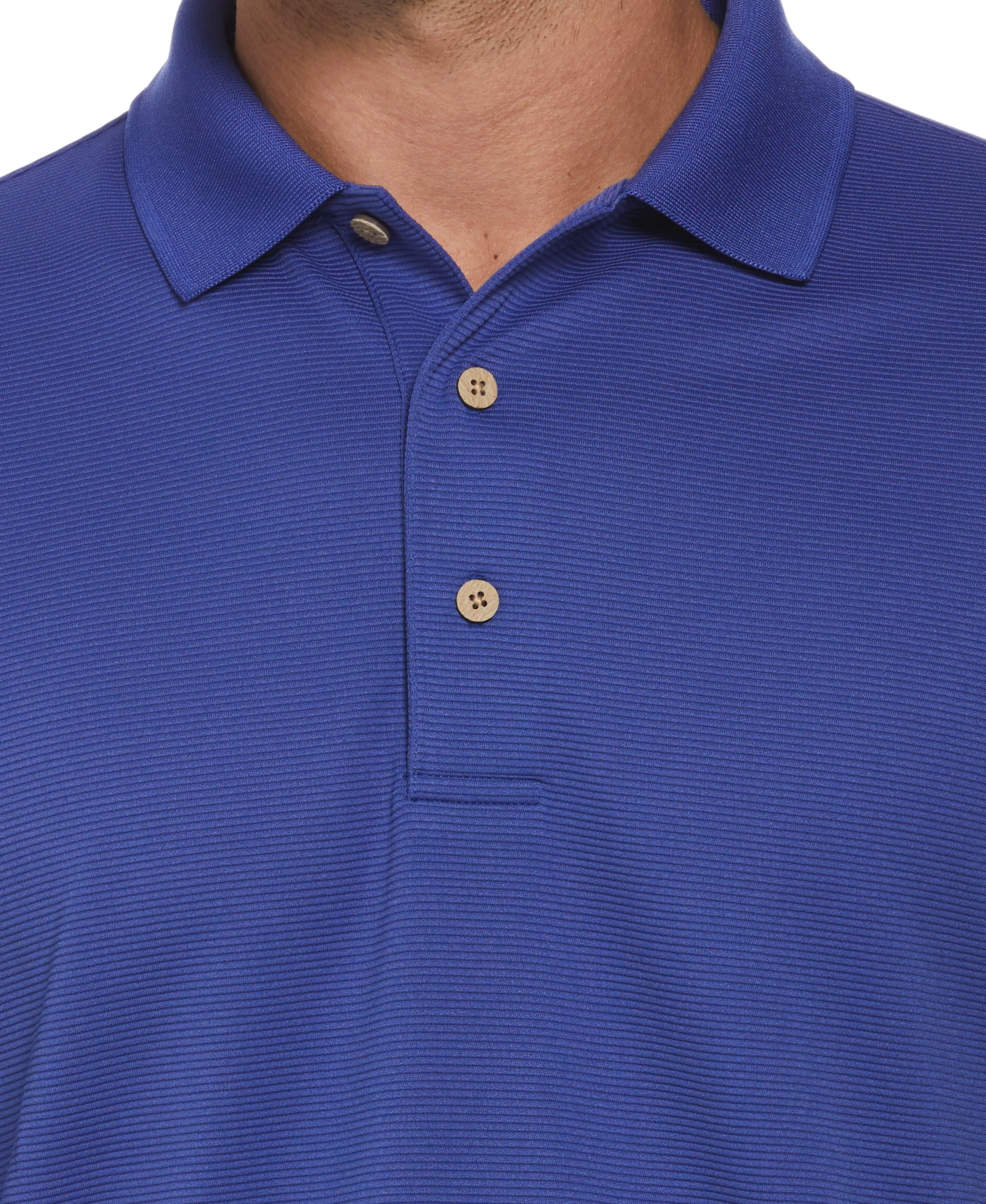 Big & Tall Solid Textured Polo