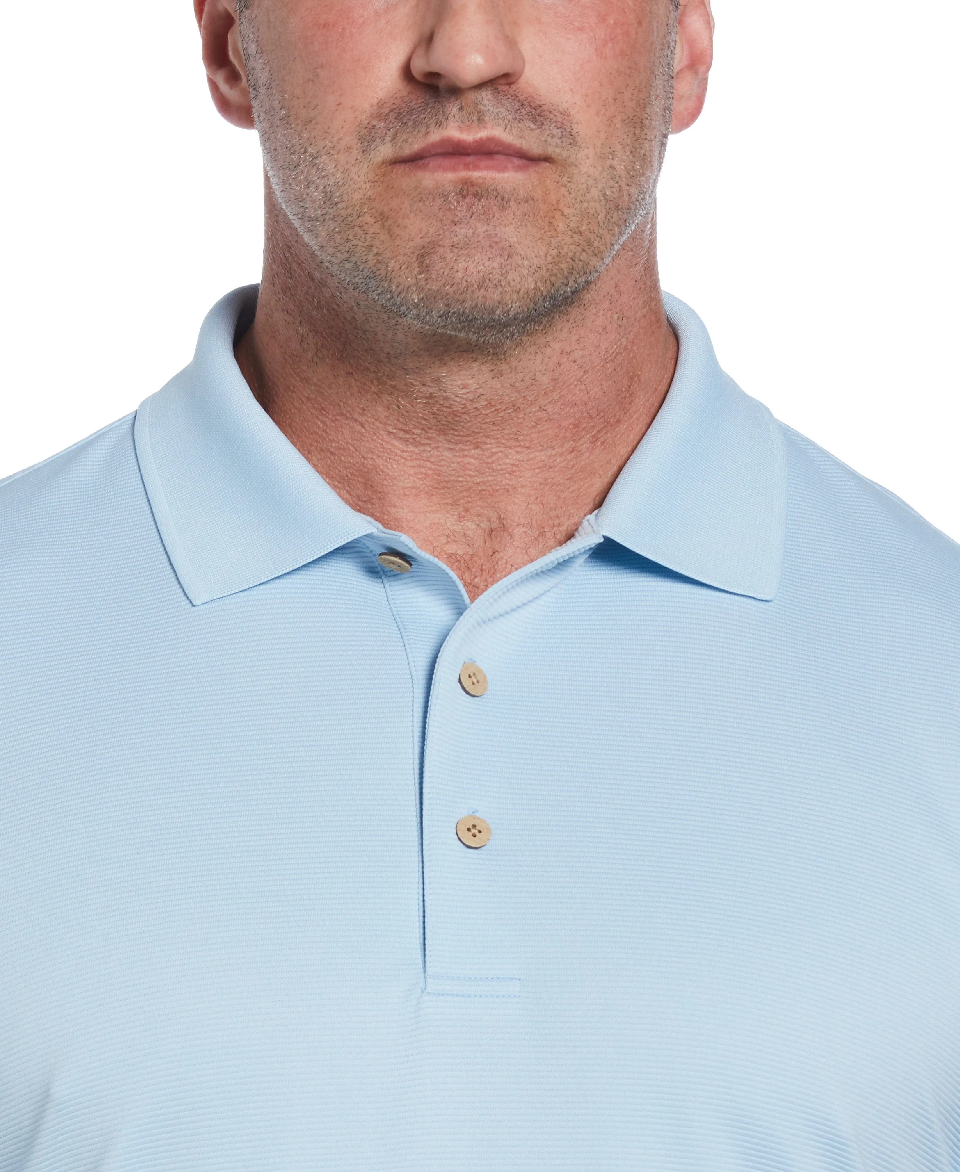 Big & Tall Solid Textured Polo