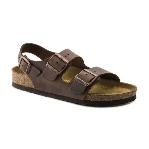 BIRKENSTOCK- MILANO OILED LEATHER SANDAL