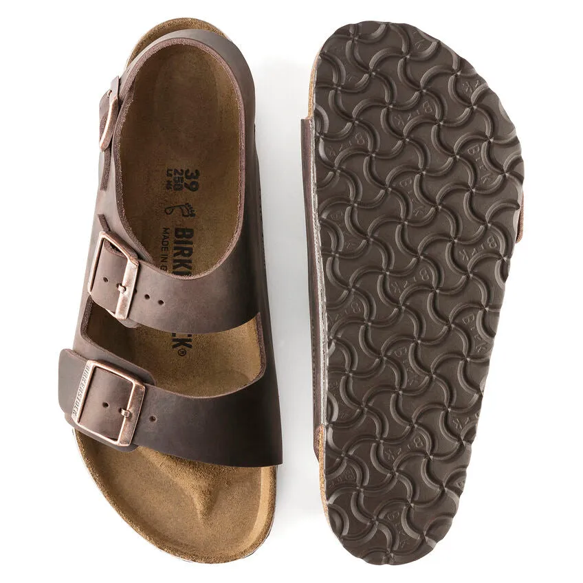 BIRKENSTOCK - MILANO OILED LEATHER SANDAL