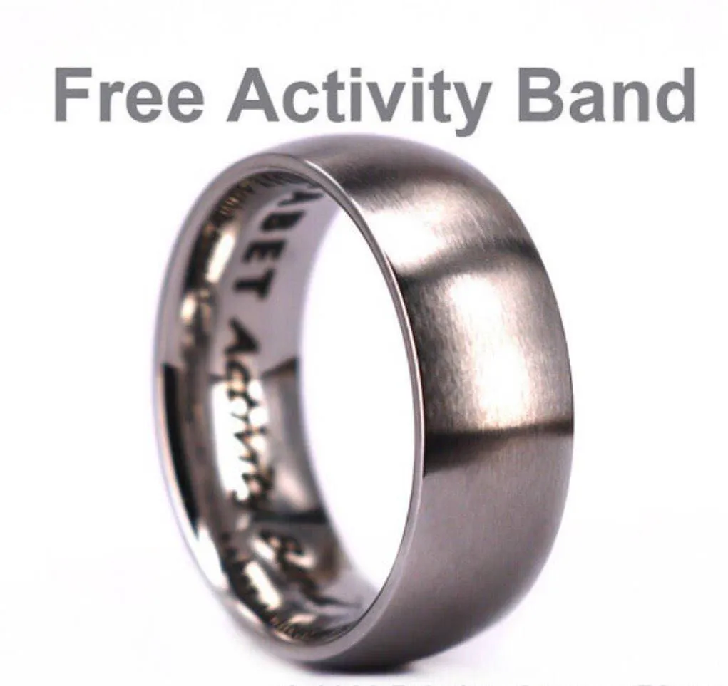 Bocote Men's Wedding Band Tungsten Men's Wedding Band 6MM-8MM
