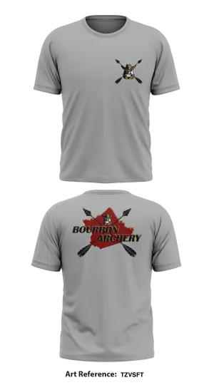 Bourbon County High School-Archery Team Core Men's SS Performance Tee - TZVsFt