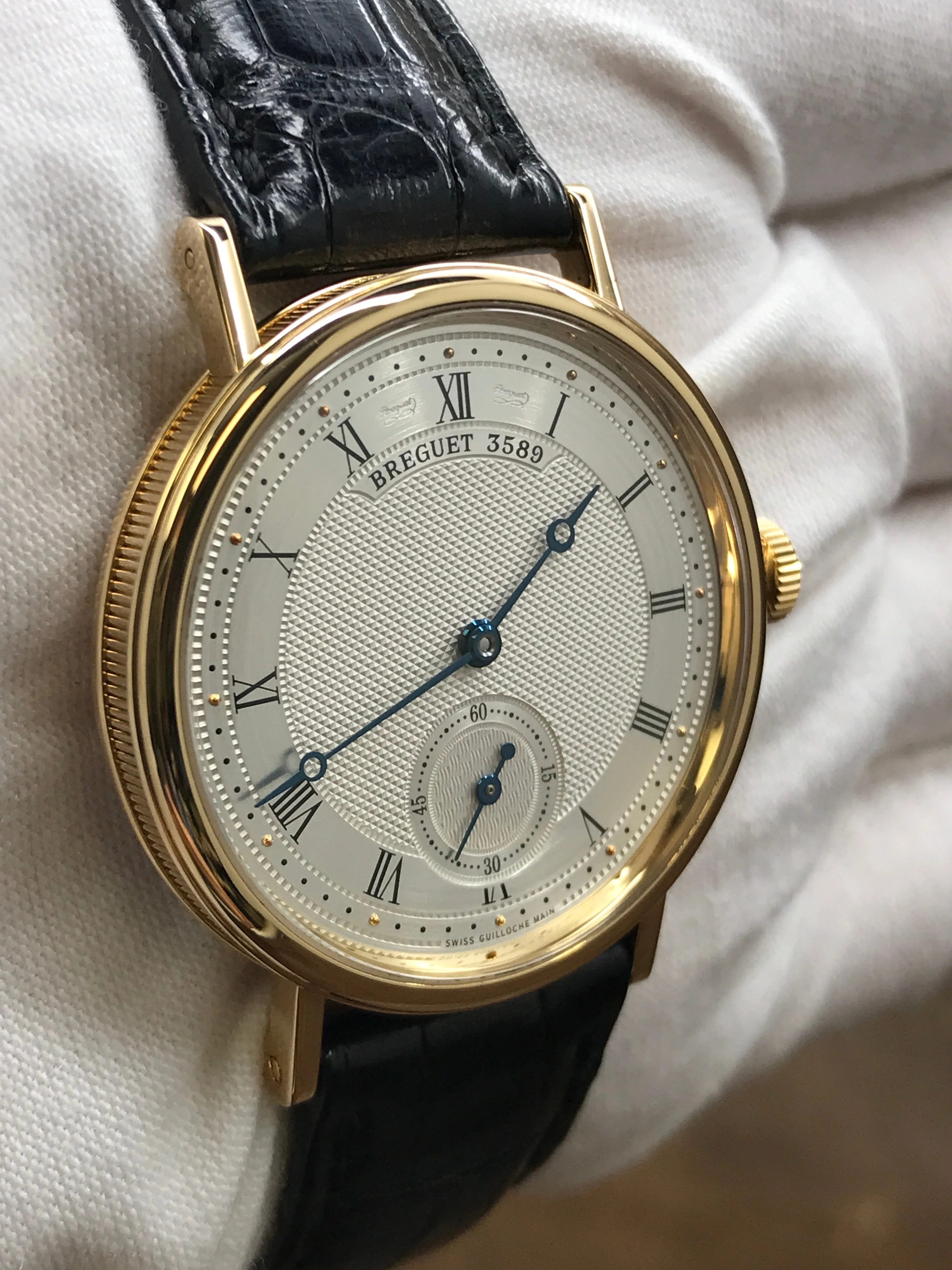Breguet Classique 5907BA Silver Dial Hand Wind Men's Watch