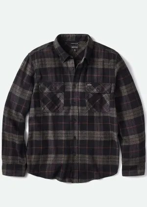 Brixton Men's Bowery Long Sleeve Flannel Button Up Shirt