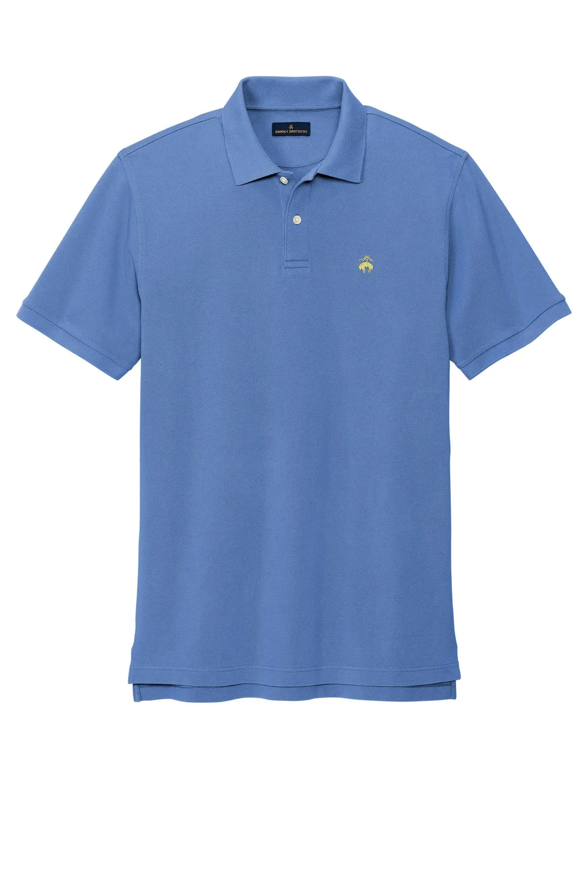 Brooks Brothers Pima Cotton Pique Polo BB18200 Charter Blue