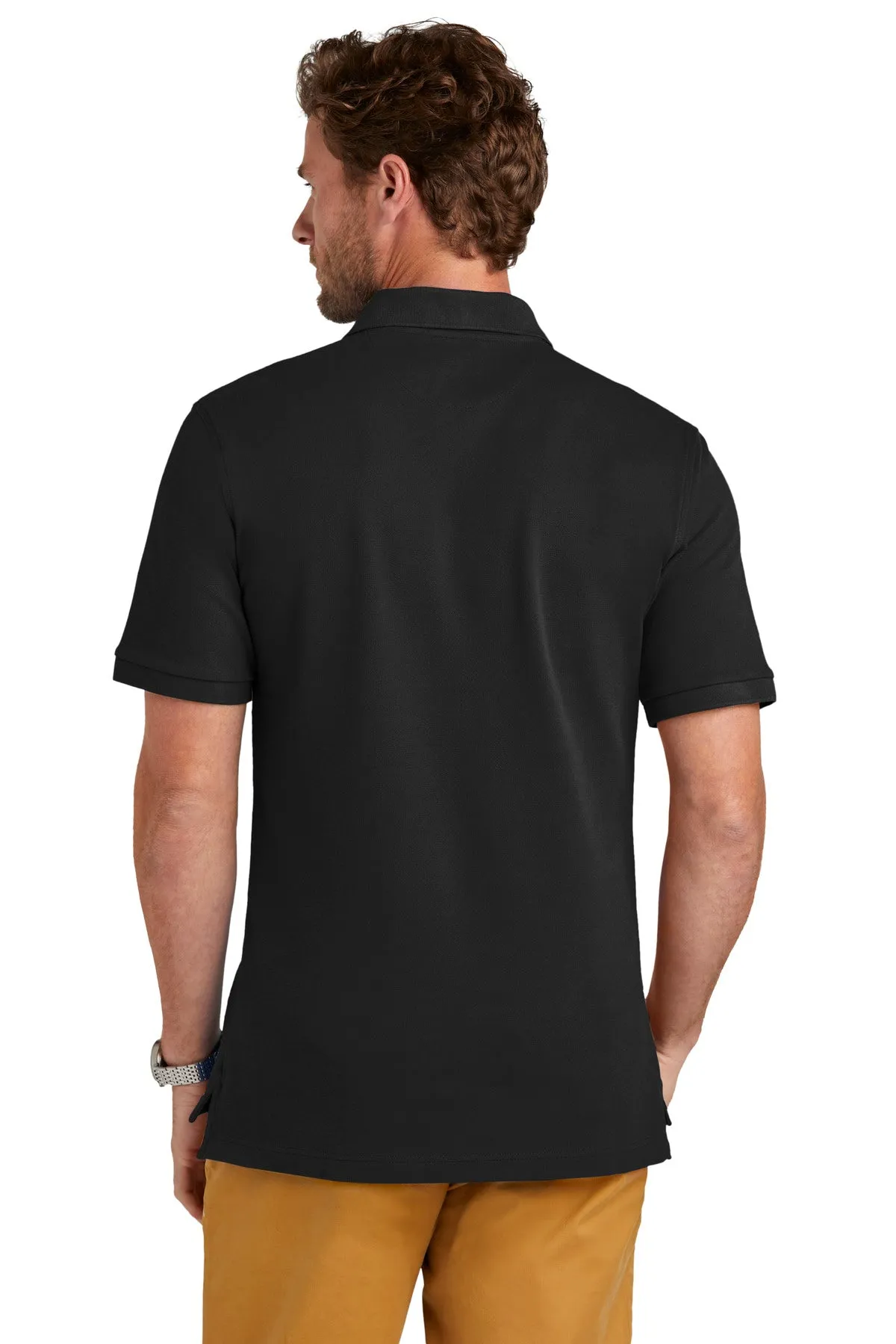 Brooks Brothers Pima Cotton Pique Polo BB18200 Deep Black