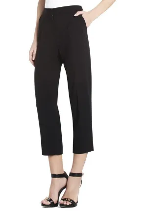 Business Affair Black Cropped Pants