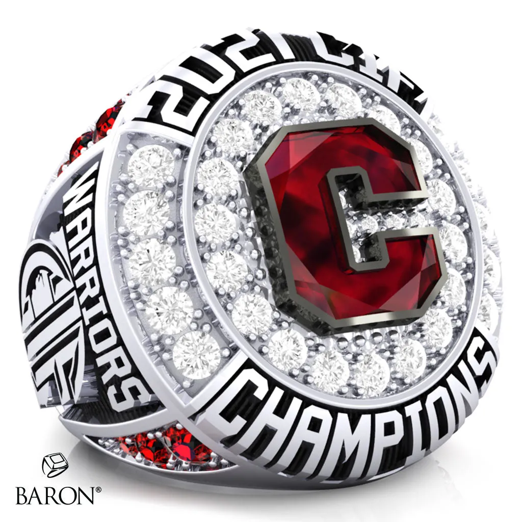 Carpinteria High School Boys Water Polo 2021 Championship Ring - Design 2.5