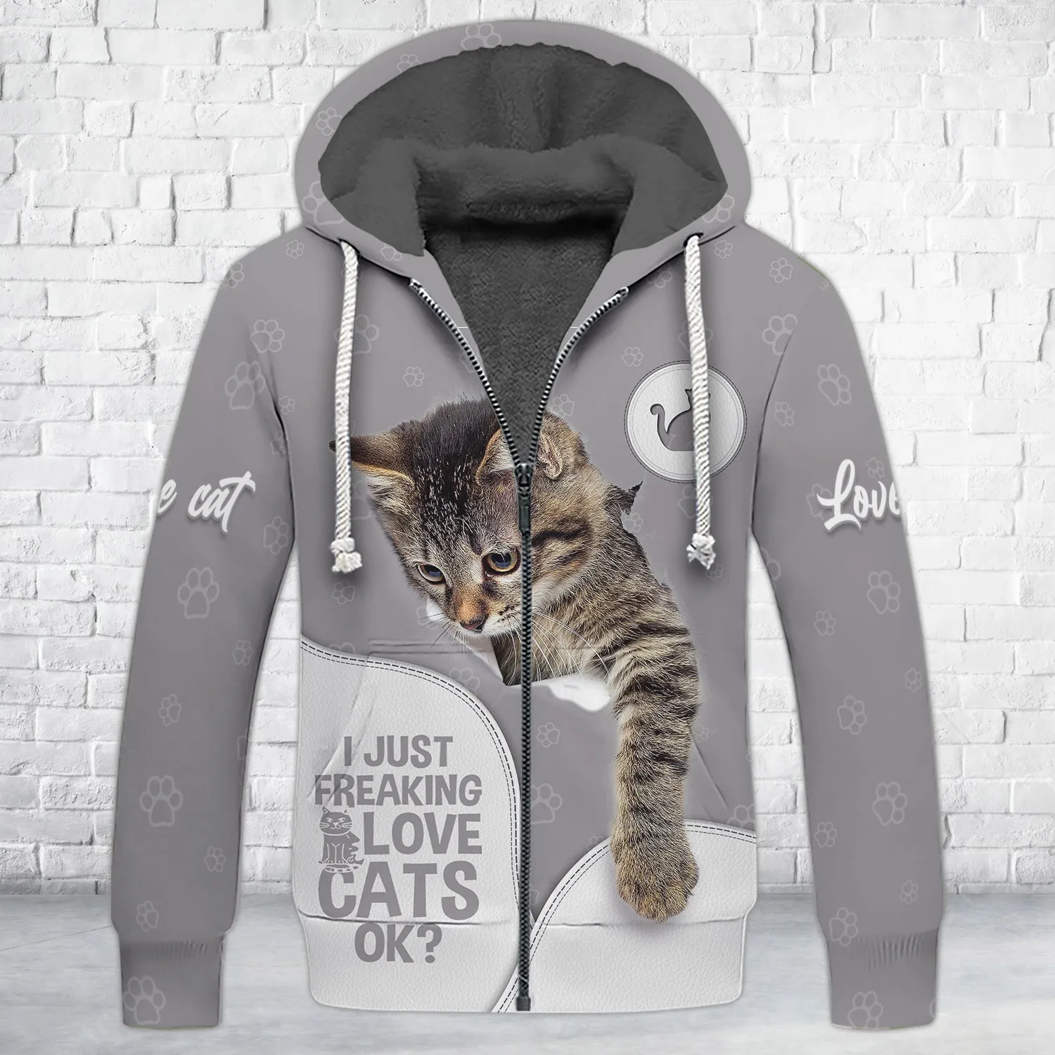 Cat Cute 3D Full Print Shirts Cats Shirts