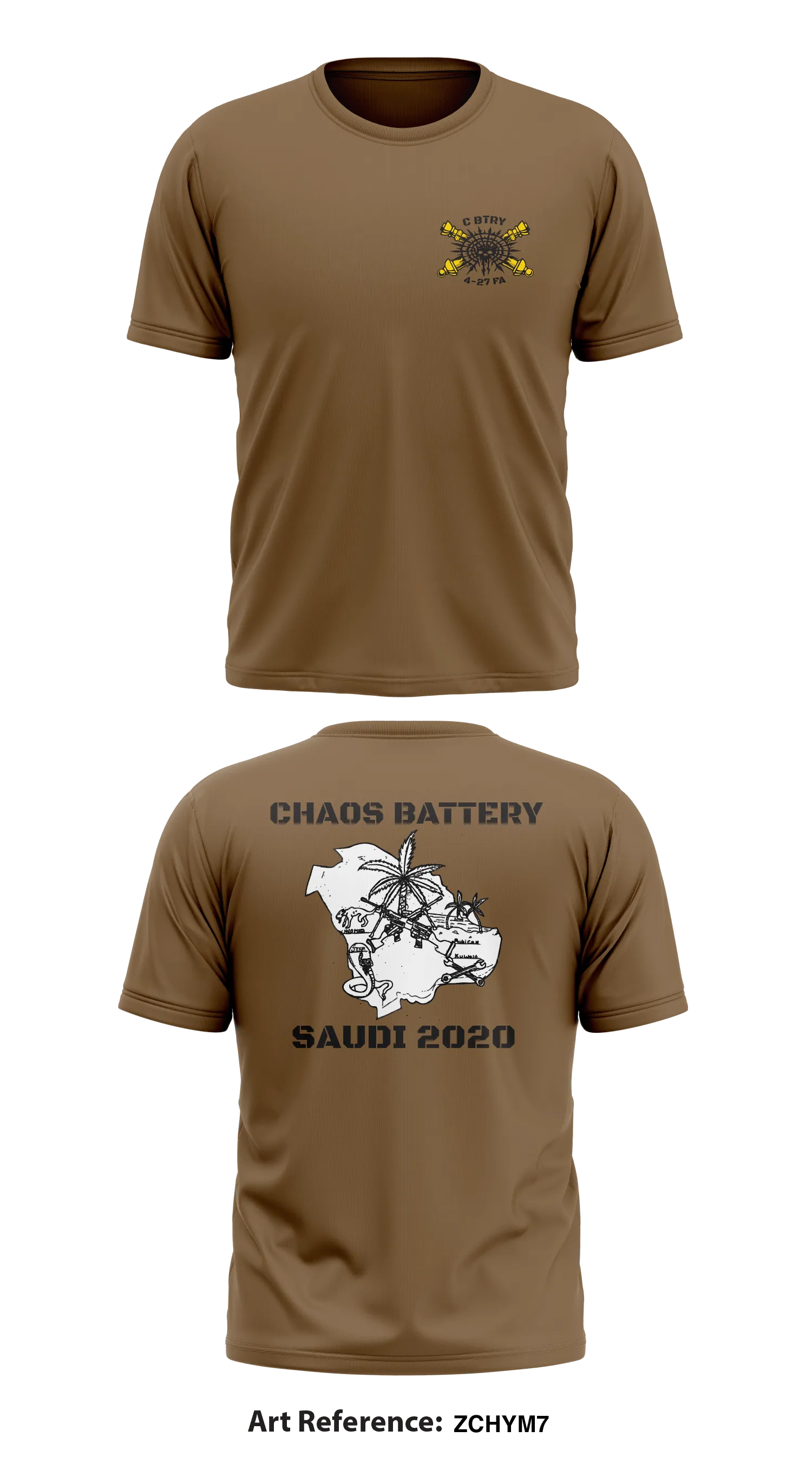 Chaos Battery, 4-27 FA, 2/1 AD Store 1 Core Men's SS Performance Tee - zcHYm7