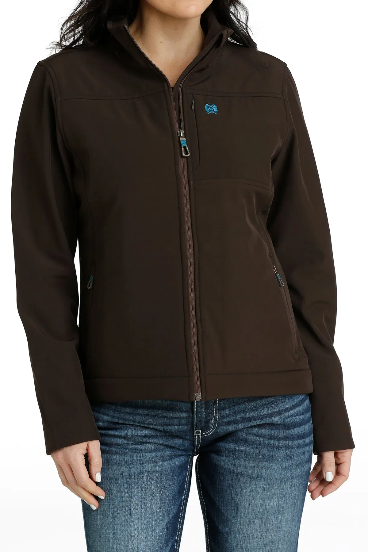 Cinch Women's Concealed Carry Brown Bonded Jacket