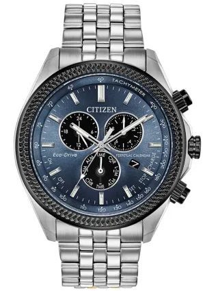 Citizen Eco Drive Perpetual Calendar Chronograph Men's Watch BL5568-54L