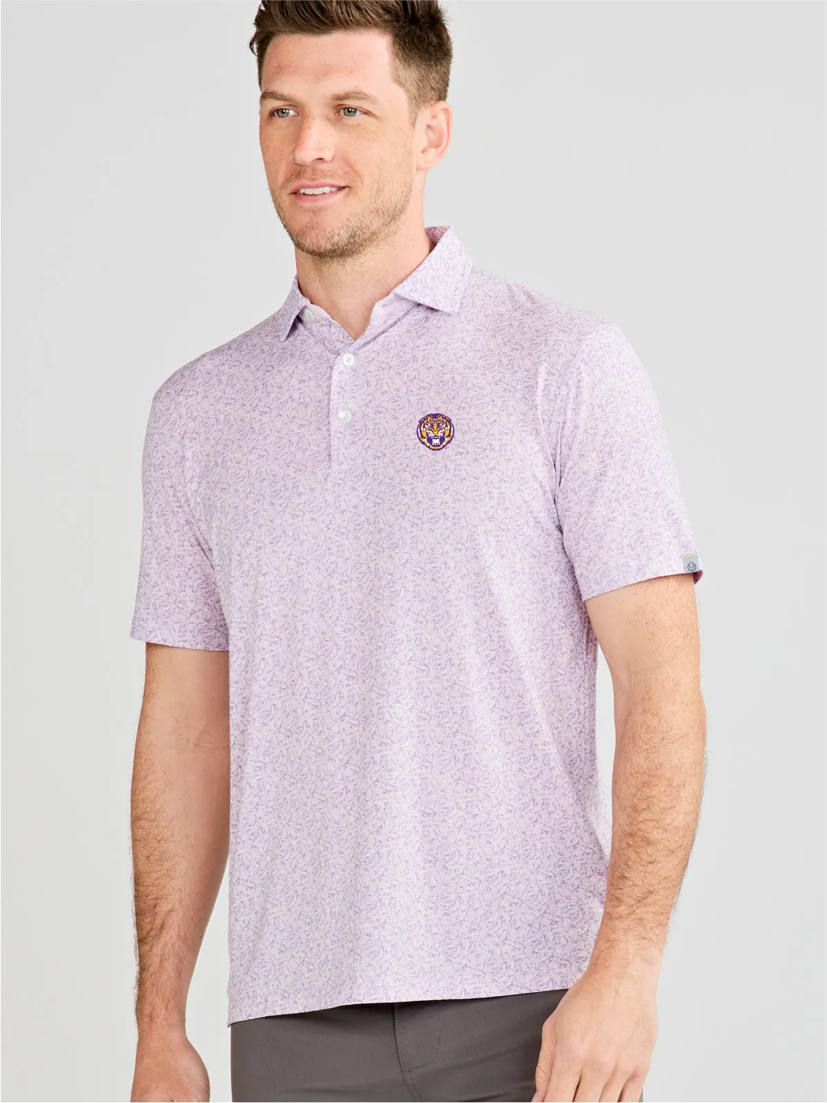 Cloud Lightweight Polo Palms - LSU