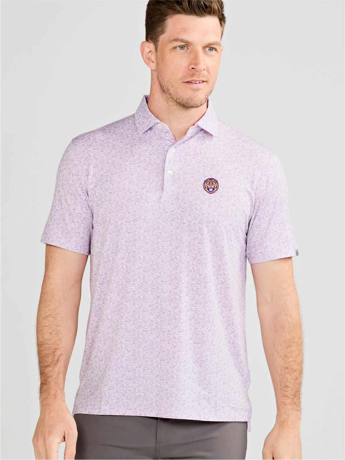 Cloud Lightweight Polo Palms - LSU