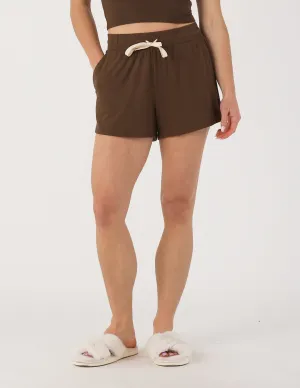 Cozy Comfort Short: Chocolate