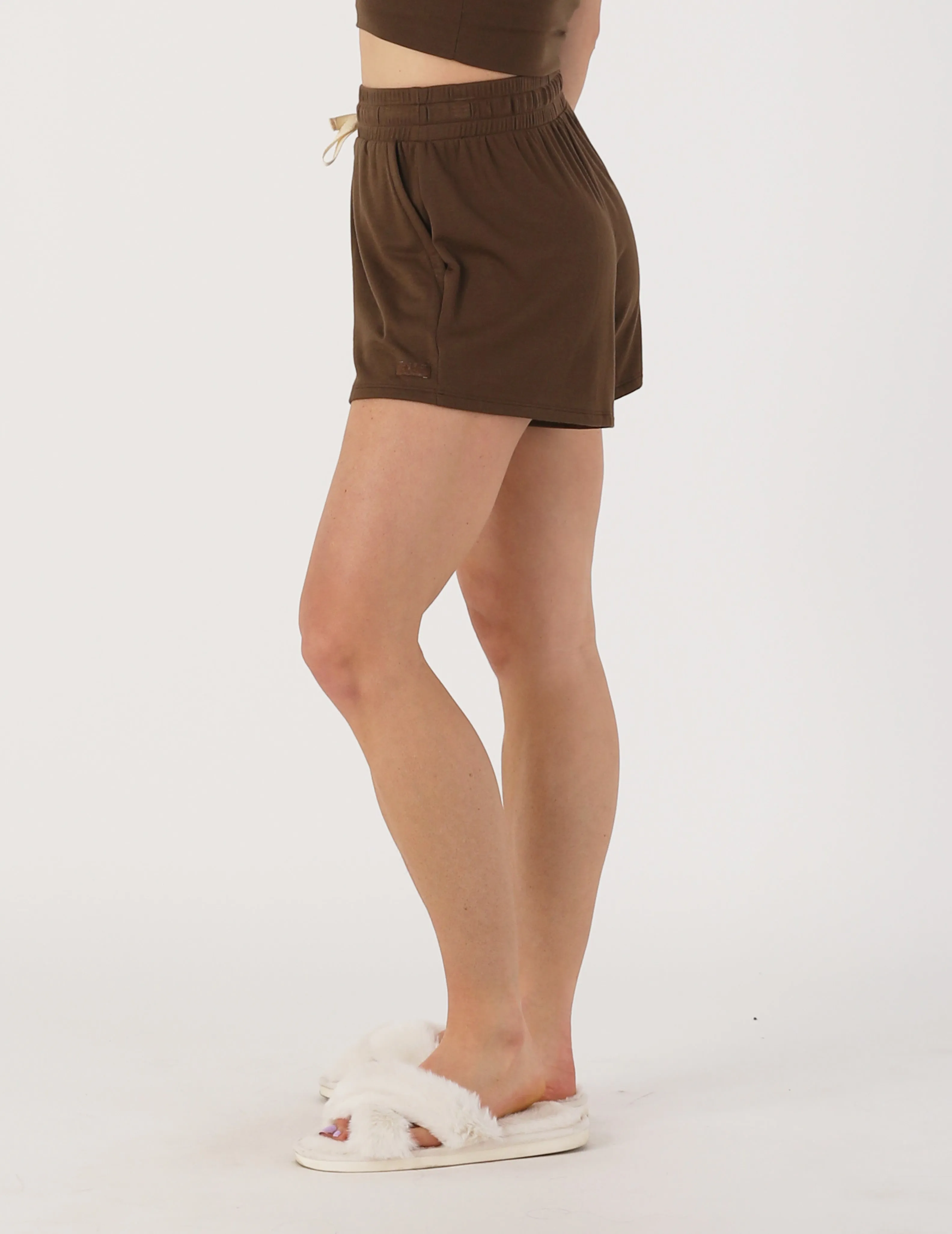 Cozy Comfort Short: Chocolate