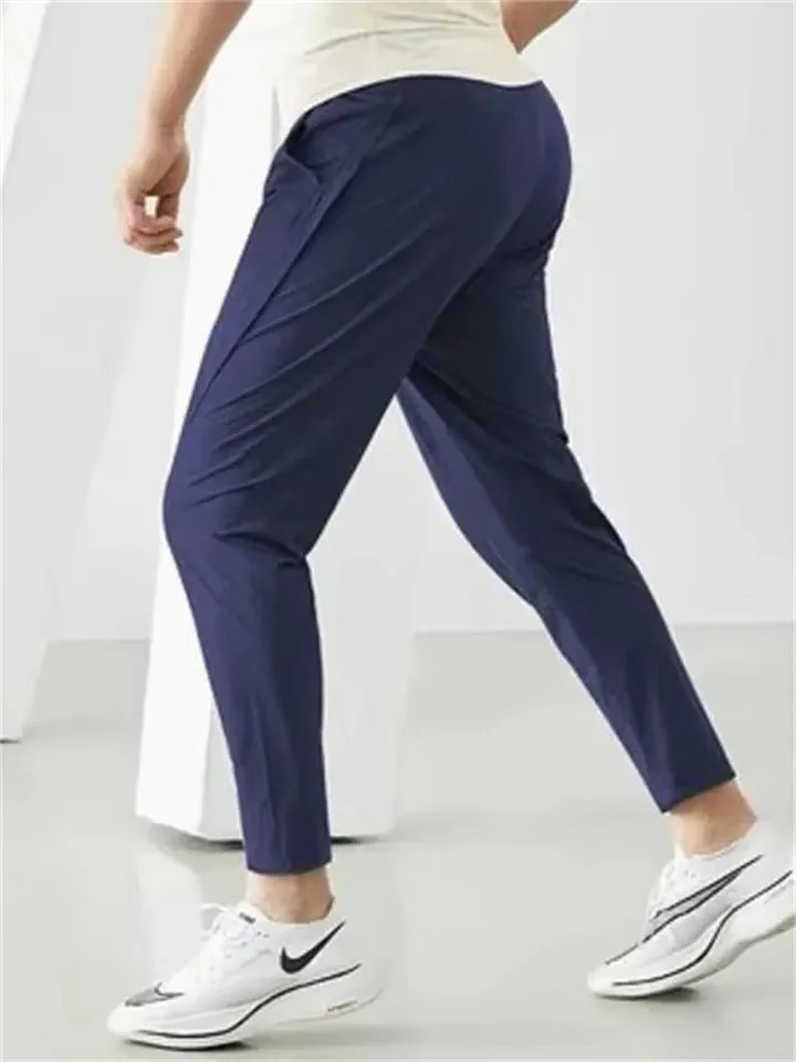 Cozy Stretchy Quick Dry Running Sweatpants for Men