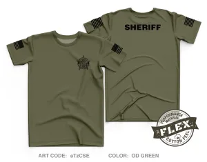 Crenshaw County Sheriffs Office Core Men's SS Flex Performance Tee - aTzCSE