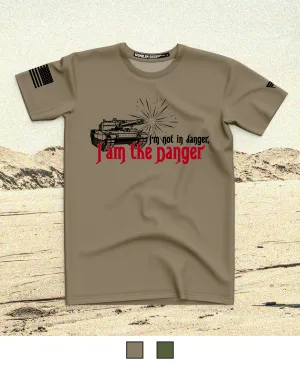 CUSTOM Emblem Core Men's SS Performance Tee - Danger
