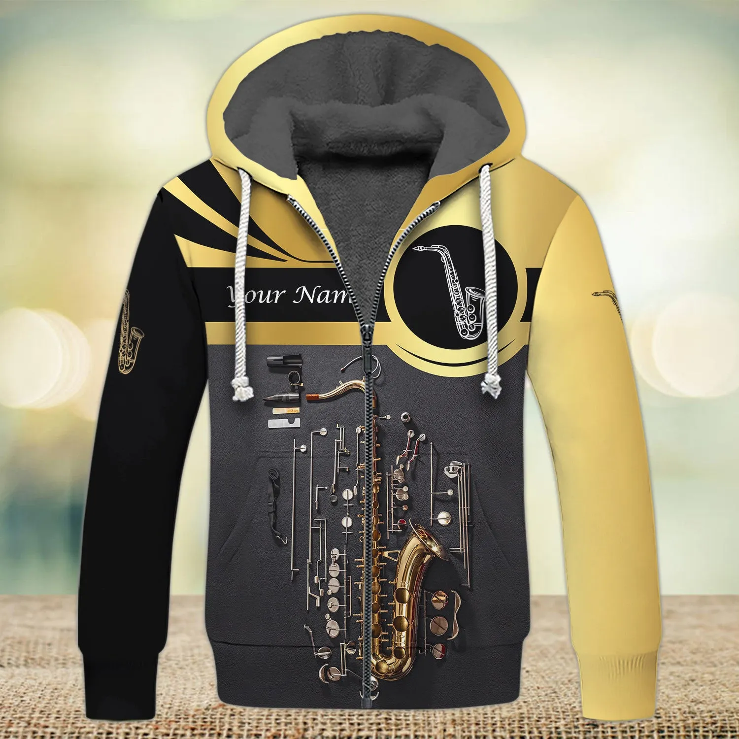 Custom Saxophone Shirts Saxophone Pattern Design Shirts 2744